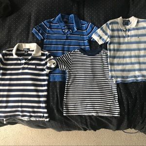 4 Polo Ralph Lauren boys shirts size 6